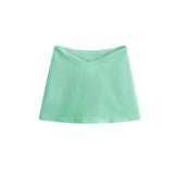 Summer New Thai Hottie Sexy Low V Waist Tight Body Slim Ass Skirt Skirt Mini Short