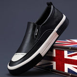 The Autumn Of 2025, The New Men's Shoes Trend Casual Men's Board Shoes Are Light And Easy-Wear Leather