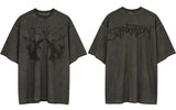 Retro Loose Street Y2k T-shirt-Outfit