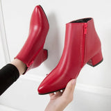 Boots Women's Slippery 2025 New Martin Boots Tips Thick And Internal Height Locomotive Boots In Good