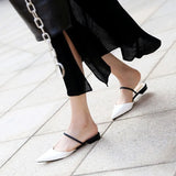 flat slippers Female summer fashion 2019 new toe cap wear Cool drag girl Women's half