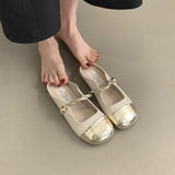 Half Slippers Women Summer Wear Gentle Fairy Style Temperament Soft Flat Bottom One Foot Pedal Late French Cool