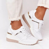 Flat-Bottomed Casual Shoes In The Autumn Of 2025 New Thick Bottom Slope And Old Dad Shoes With Slopes And Sneakers For
