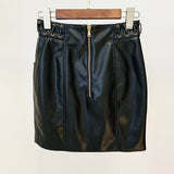 New Star Fashion Necker Heavy Industry Rope Repair Short Leather Jacket Jacket