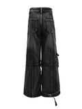 Trendy Jeans Women 2025 Autumn New Fashion Casual Multi-Pocket Design Style