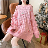 Strawberry Tassel Sweater- Outfit