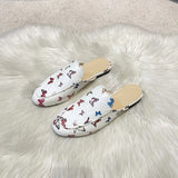 Half Slippers Women Summer Wear Muller Shoes 2022 New Flat