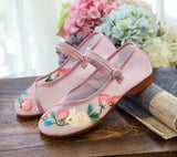 Zingj Shoes Sandals Net Gauze Shoes Ox Tendon Bottom Summer Style Ethnic Wind Embroidered Cloth Shoes Women's Shoes Female Student