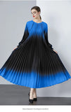 New Women's Dress Dress Oversized Dress Print 100 Folds T-Shirt With T-Shirt Holiday Casual