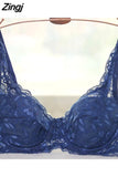 Women Sexy Push Up Bra Underwire Full Lace Brassiere Underwear Bras Bralette Lingerie Intimates