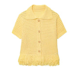 For Women's INS Explosive Ousted Lattice Lattice Knitting