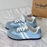 Leisure Flat-Bottomed Women's Shoes New Spring And Autumn College Wind Small White Shoes Soft Soles Lace Women's
