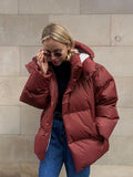 Coat 2025 Autumn And Winter New Cotton Jacket Loose Cotton Jacket Loose Coat