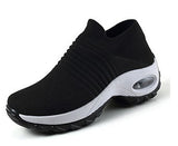 Explosion Women's Shoes Air Cushion Flying Sneakers Shoes Shoes Fashion Rocking Shoes Casual Shoes Socks