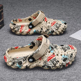 Men's Shoes 2025 New Stinging Feel Men's One-Word Slippers Wear A Shoe And Two Wear-Resistant Beach Cold