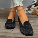 Beijing Cloth Shoes In The Elderly Comfortable Single Shoes Breathable Flying Grandmother Shoes Pedal Soft Soles Of Women's