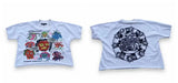Zingj Retro Men's Cartoon Hip-Hop Short-Sleeved Cotton T-Shirt American Kawayi Long Clothes Y2k Short Sleeves 102-1-Outfit