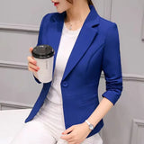 Spring And Autumn New Professional Suit Suit Dress Long-Sleeved Korean Temperament Slim Slimming Small Suit Jacket Female