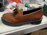 New Patent Leather Bright Eso And Retro Lefu Shoes Large-Size Fashion Casual Single