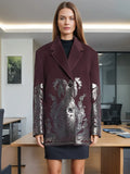 Australian Show Temperament Trison Small Suit 2025 New Personality Heavy Industry Hot Design Blazer Women's
