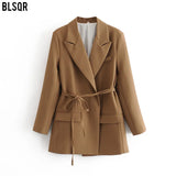 Women's Clothing 2025 Autumn New Casual Suit Jacket Top