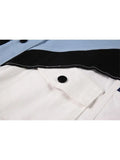 Design Patchwork Denim Coats For Women 2023 Autumn Streetwear Korean Oversize All-Match Boyfriend Jean Jacket Top
