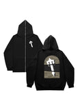 Plus Velvet Men's And Women's High Street Hoodie Trapstar Zippered Open Shirt Jacket Autumn And