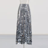 Women's Clothing 2025 Autumn And Winter New Splicing Lewd Dinner High Waist Slim Half Skirt Women's