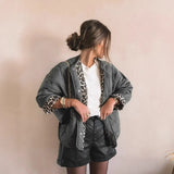 Women's Exploding Quilt Button Cotton Suit Fashion Comfortable Retro Casual Jacket