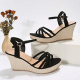 High-Heeled Sandals Women 2025 Fairy Summer New Fashion Heels Waterproof Table Strap