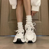 Casual Sneakers Women's Summer Breathable 2025 New Old Dad Shoes Women's Running Shoes