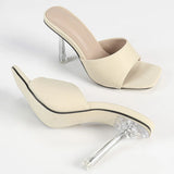 Size 9Cm Fine Heel Fish Mouth Fashion Drag Women's Shoes Sexy Women's