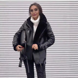Autumn And Winter New Collar Zipper Open Shirt Fashion Women's Long-Sleeved Pure Color