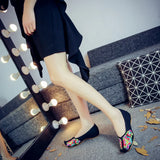 Zingj Head Shoes Opera Shoes Embroidered Cloth Shoes Ethnic Wind Spring Autumn Women's Shoes Single