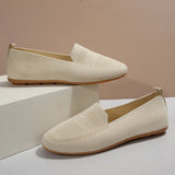 Flying Mesh Flat Sole Women's Summer Shallow Foot Pedal Soft Base Large Breathable Working