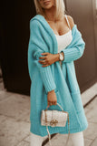 Sweater Cardigan Long Letter Knitted Loose Knit Coat Woman In Autumn/Winter