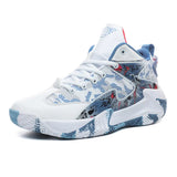 Wear-Resistant Basketball Shoes Net Airable Teen Adult Large-Size Men's And Women's Actual Combat Training
