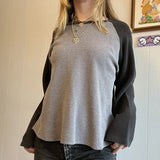 Ribbed Raglan Sleeve TeeOutfit