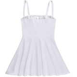 Spring 2023 New Style Sweet Slim Basic Strap Dress