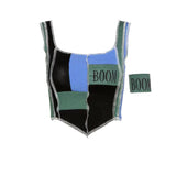 Printed Patchwork Monogram Tank TopOutfit