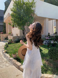 Zingj Dress Female Summer 2023 New Cake Skirt Seaside Vacation Beach Skirt Slip