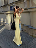 New Knitted Cardigan V-Neck Sleeveless Jacket Jacket Female Long Slim Slimy