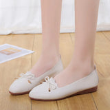 Celebrity Single Shoe Woman 2025 Spring And Autumn Korean Version Of The New Square Head Shallow Mouth Bean Shoes Low Heel Retro Soft Bottom Grandma Shoes
