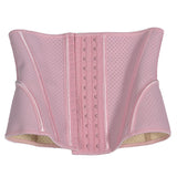 Short Steed Plastic Waist W Steel Bone Arrangement Breathable Mesh Rubber Waist Sealing Professional Fitness Waist