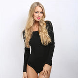 Zingj And Autumn New Women's Temperament Slim Back T Shirt Round Collar Long Sleeve