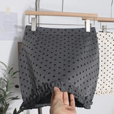 Plus Single Real Shot Korean Lace Skirt Wave Half-Body Skirt High Waist Anti-Walking Light A Word Ass Hip Skirt