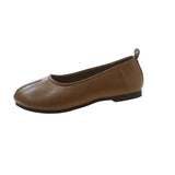 Single-Shoe Women In The Summer Of 2025 New Ugly Soft-Soled Retro Granny Shoes Pregnant Women's Pedal Beans