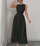 Women's Sleeveless Spring And Summer Thin Temperament Waist