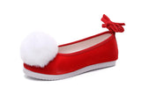 Zingj Shoes, Hanfu Shoes Ancient Style Ancient Costume Flat National Style Pure Color Lovely Girl Bright Cloth