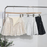Style Glide Half-Dress Lumbar Buds Small Black Dress Anti-Light A Word Umbrella Skirt